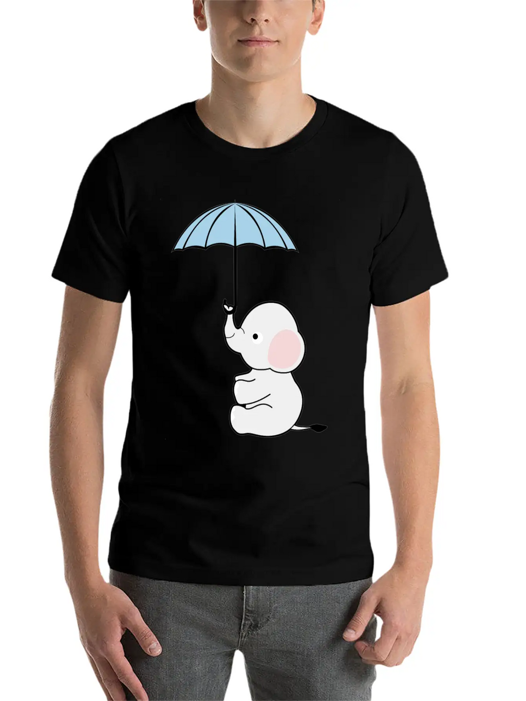 Elephant Umbrella Elephants Timeless Short Sleeve Tee – Comfy And Minimalist Design