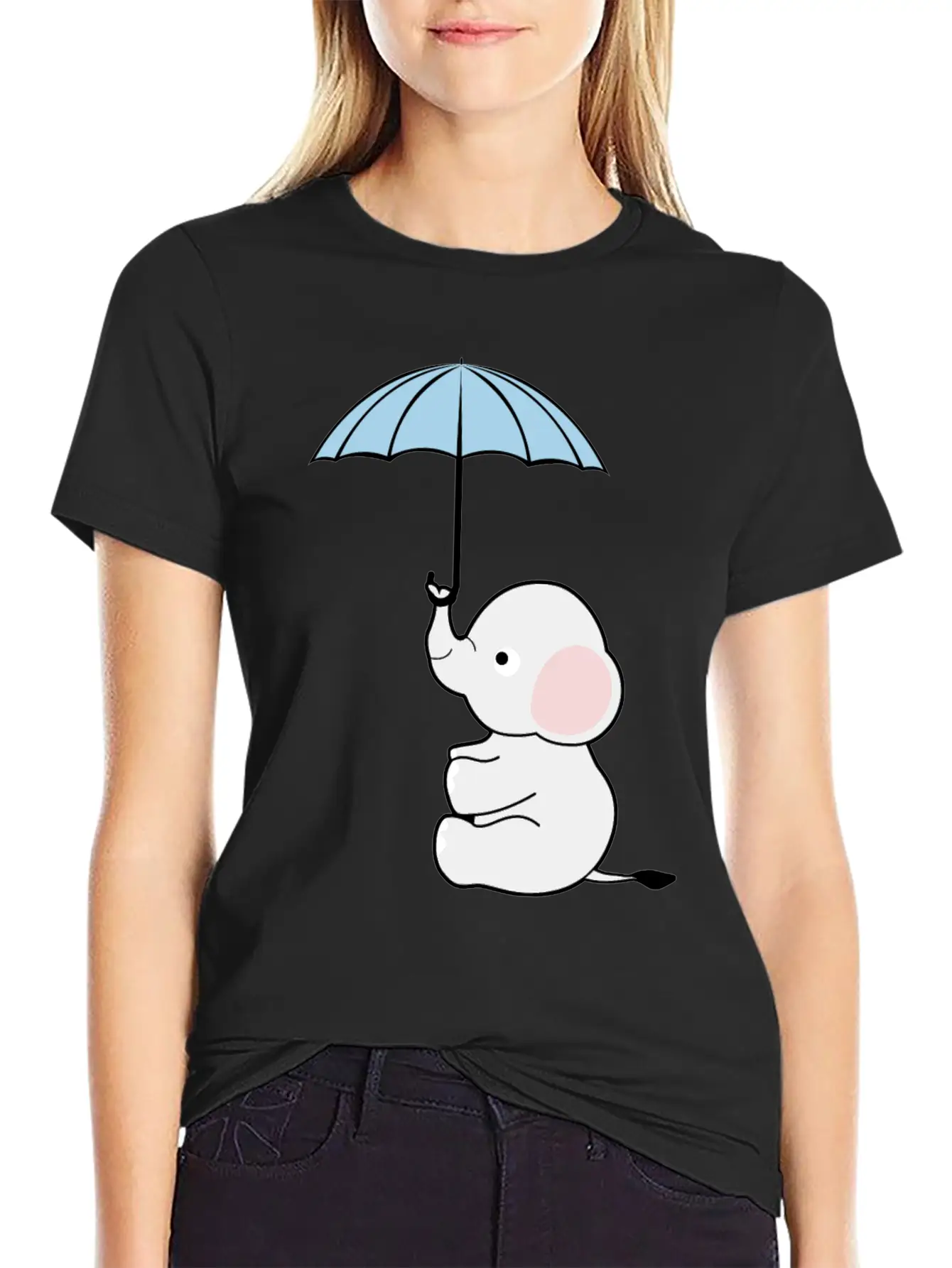 Elephant Umbrella Elephants Timeless Short Sleeve Tee – Comfy And Minimalist Design
