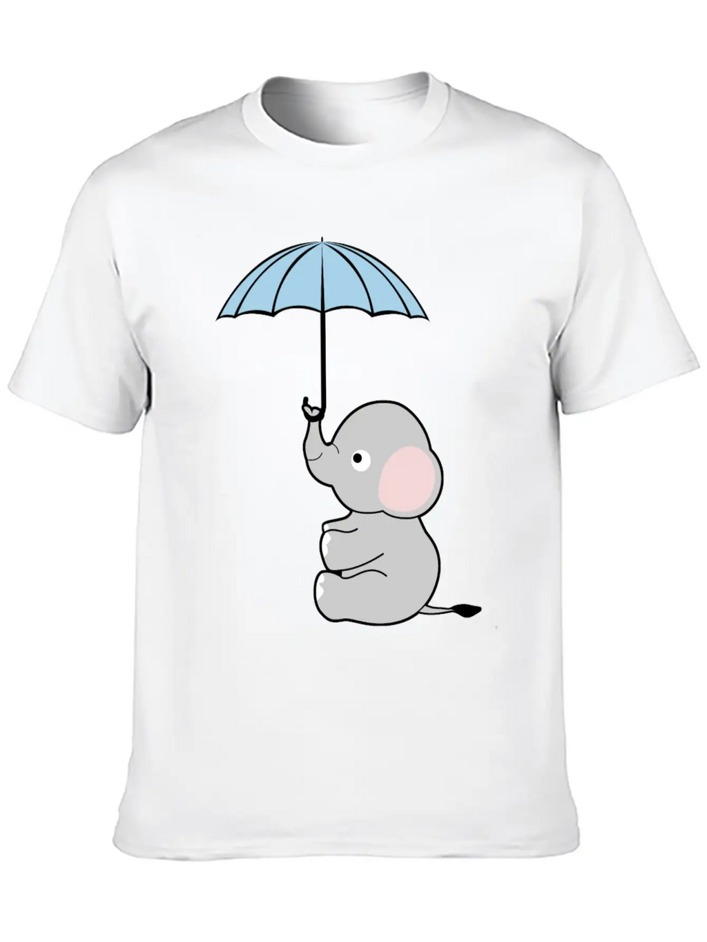 Elephant Umbrella Elephants Timeless Short Sleeve Tee – Comfy And Minimalist Design