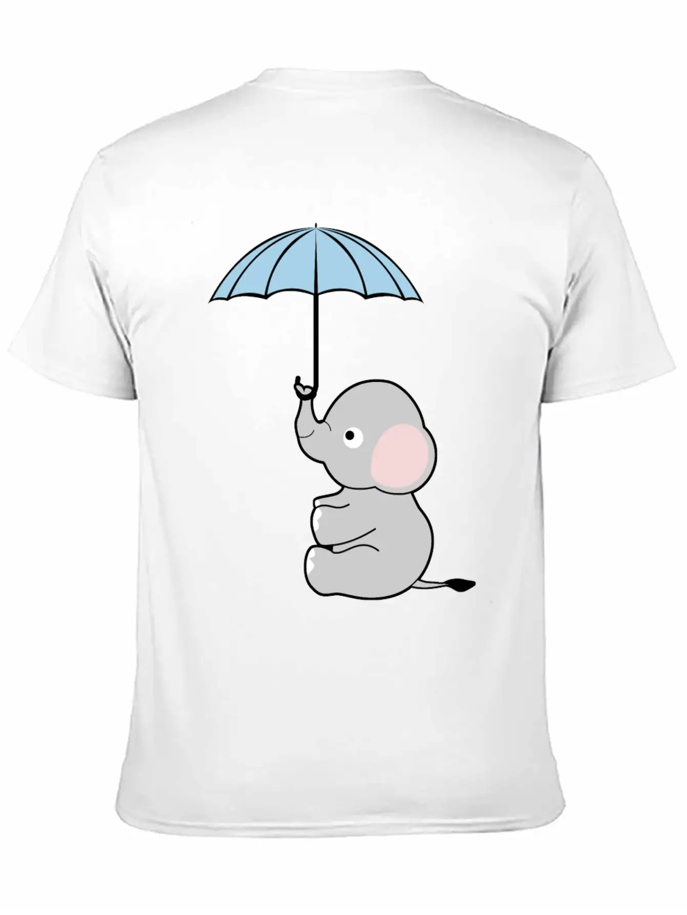 Elephant Umbrella Elephants Timeless Short Sleeve Tee – Comfy And Minimalist Design