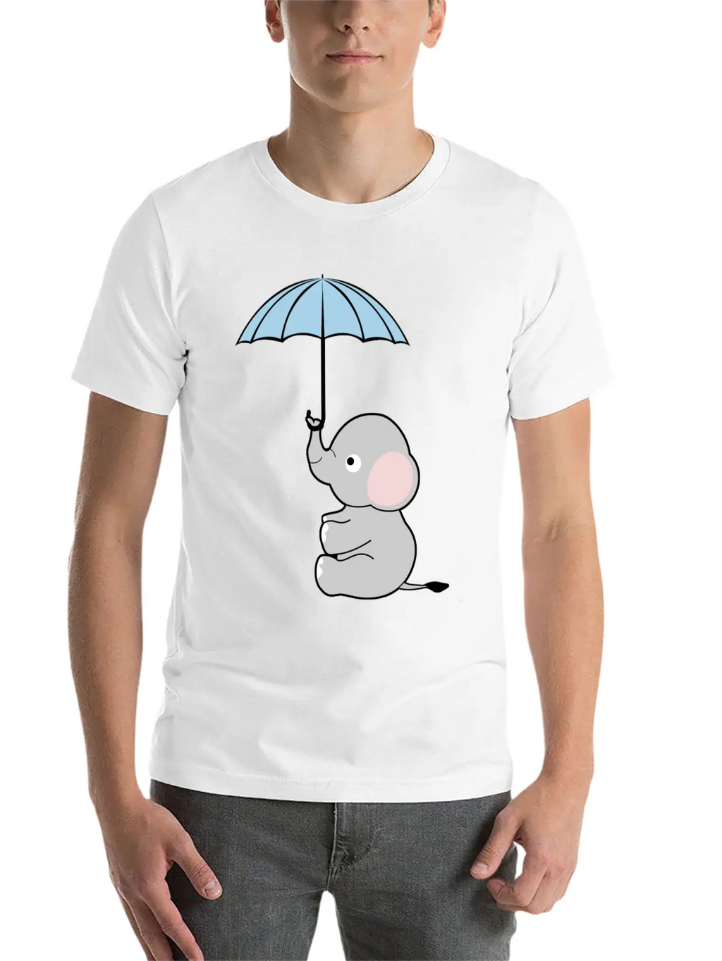 Elephant Umbrella Elephants Timeless Short Sleeve Tee – Comfy And Minimalist Design