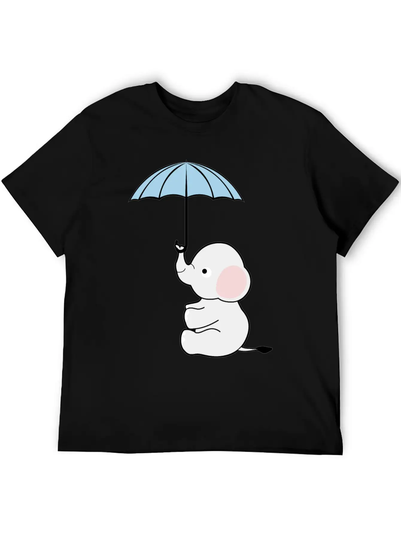 Elephant Umbrella Elephants Timeless Short Sleeve Tee – Comfy And Minimalist Design