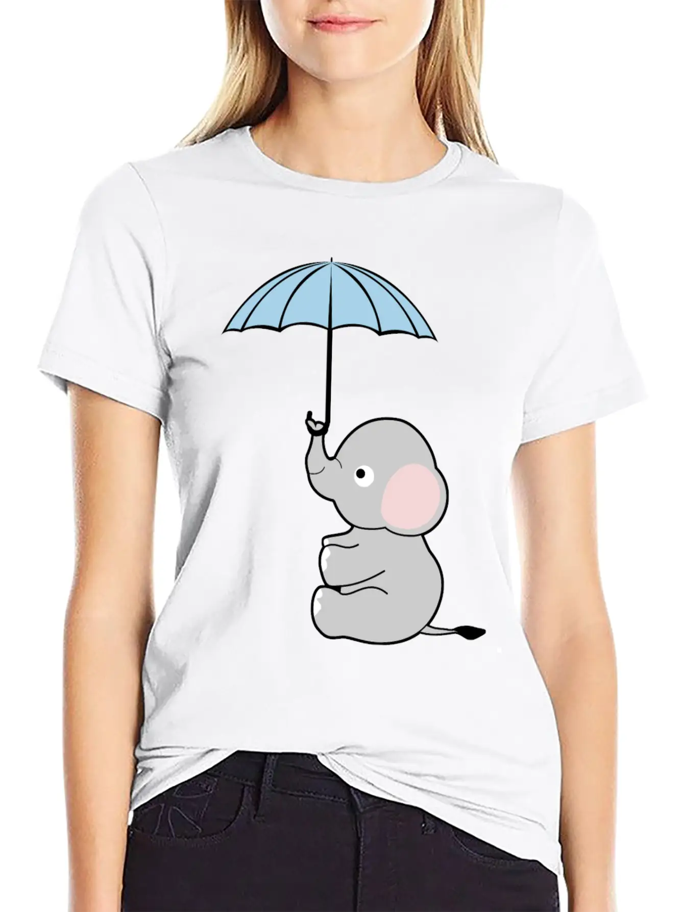 Elephant Umbrella Elephants Timeless Short Sleeve Tee – Comfy And Minimalist Design