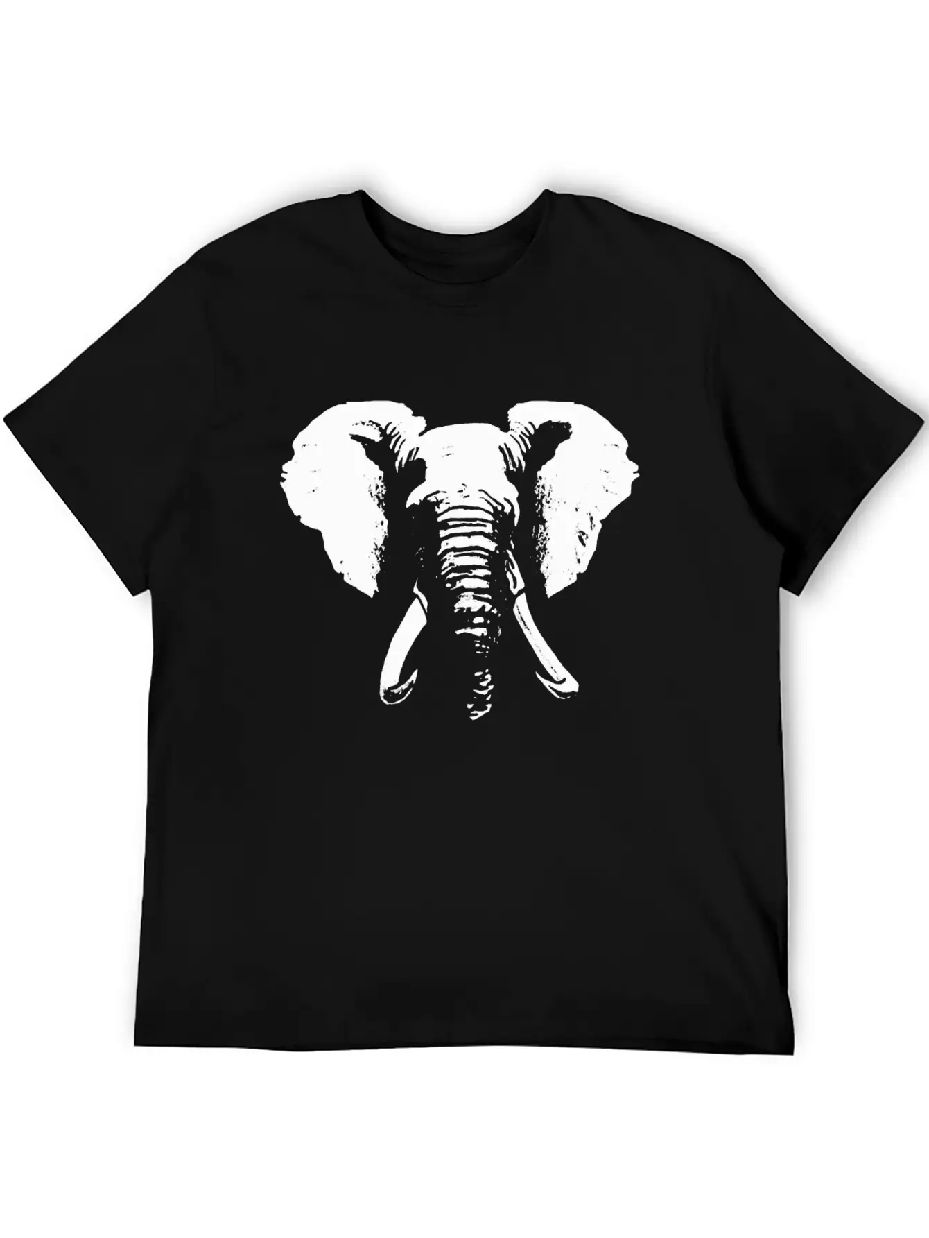 Elephant W Unisex Casual T-Shirt – Clean Design For Daily Comfort