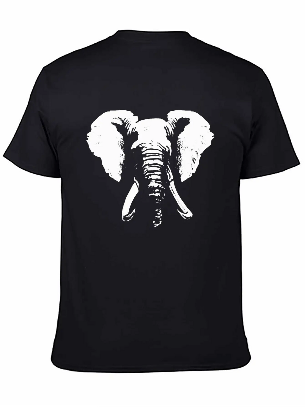 Elephant W Unisex Casual T-Shirt – Clean Design For Daily Comfort