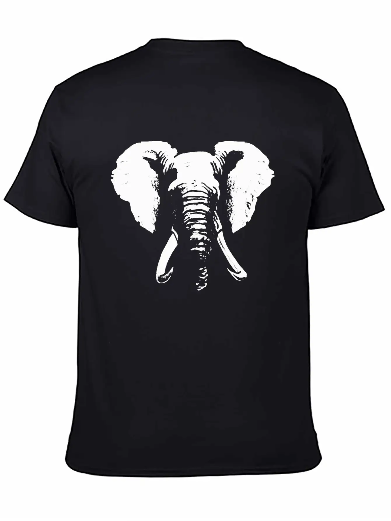 Elephant W Unisex Casual T-Shirt – Clean Design For Daily Comfort