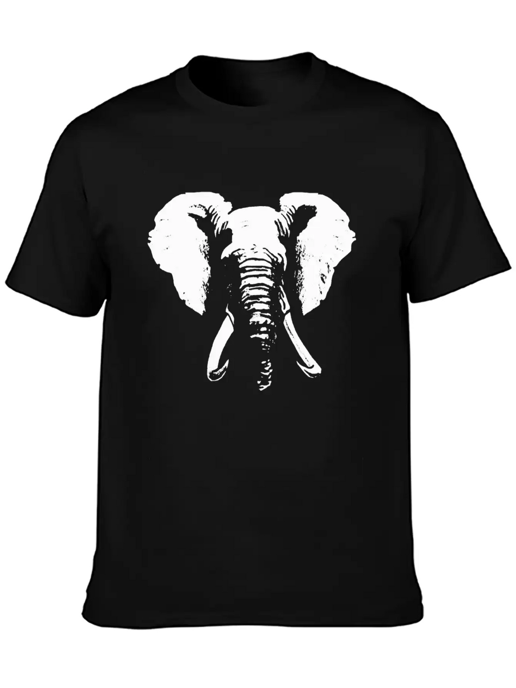 Elephant W Unisex Casual T-Shirt – Clean Design For Daily Comfort