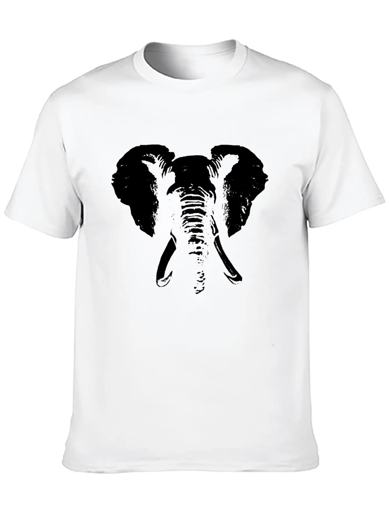 Elephant W Unisex Casual T-Shirt – Clean Design For Daily Comfort