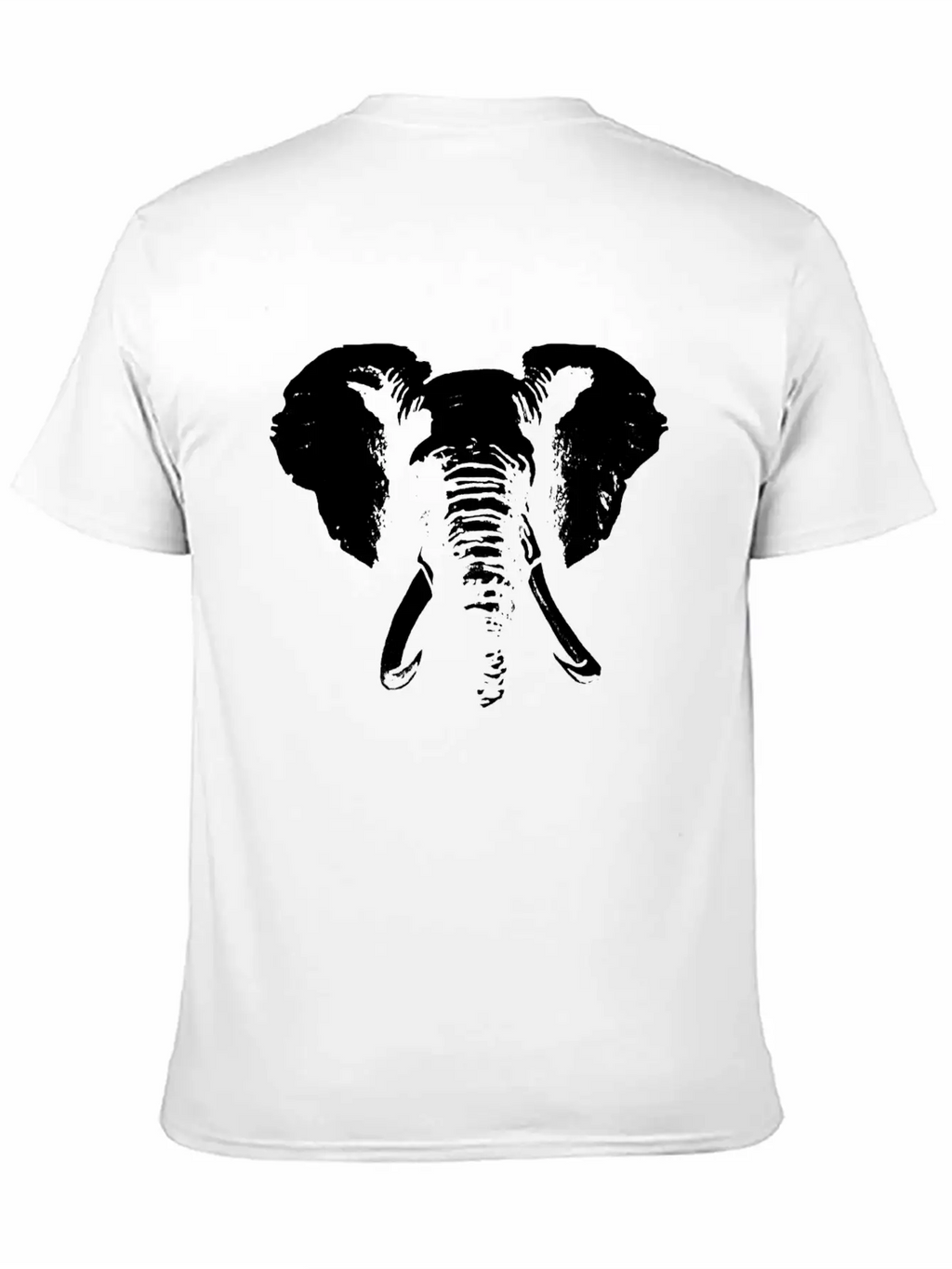 Elephant W Unisex Casual T-Shirt – Clean Design For Daily Comfort