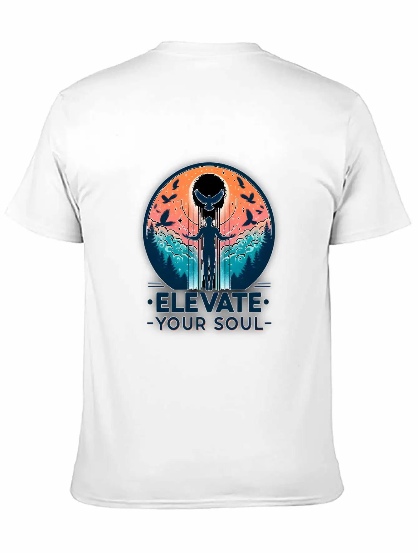 Elevate Your Soul Inspirational Stylish Everyday T-Shirt – Unisex Basic Cotton Tee