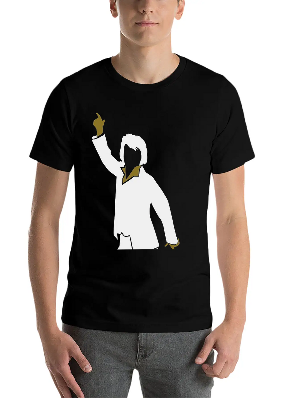 Elvis Disco Dancer Stylish Everyday T-Shirt – Unisex Basic Cotton Tee
