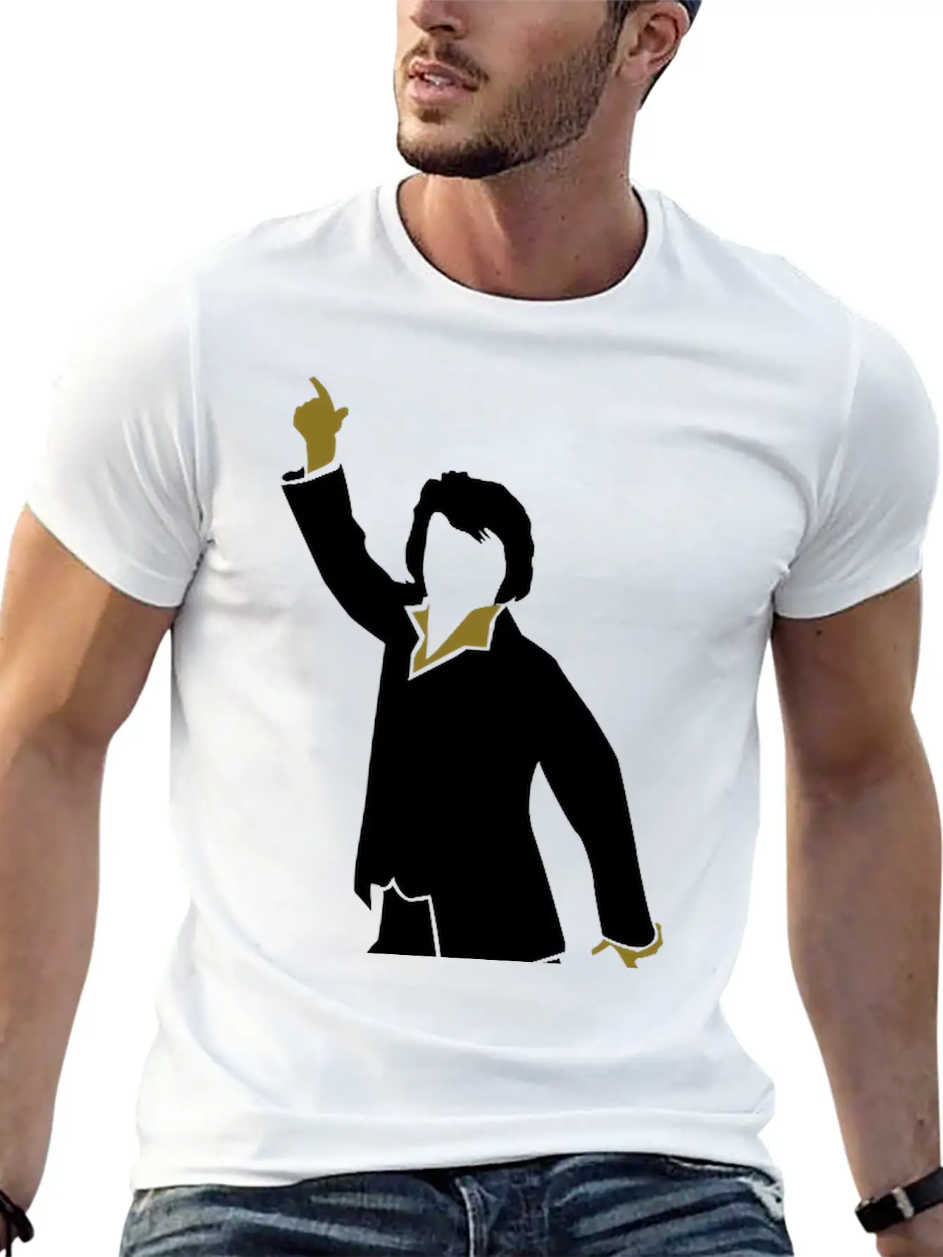 Elvis Disco Dancer Stylish Everyday T-Shirt – Unisex Basic Cotton Tee