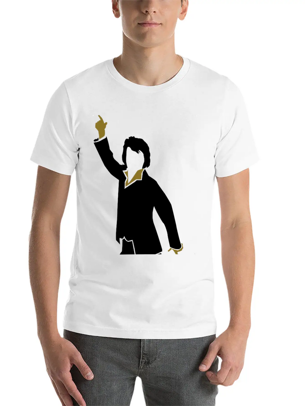 Elvis Disco Dancer Stylish Everyday T-Shirt – Unisex Basic Cotton Tee