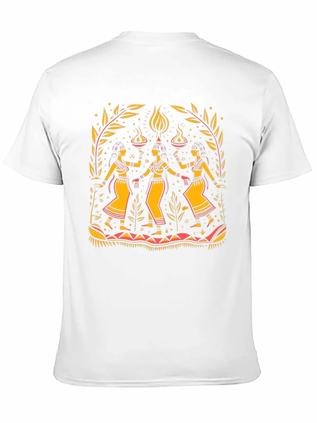 Embrace Spirituality With Sacred Dance Design Timeless Short Sleeve Tee – Comfy And Minimalist Design