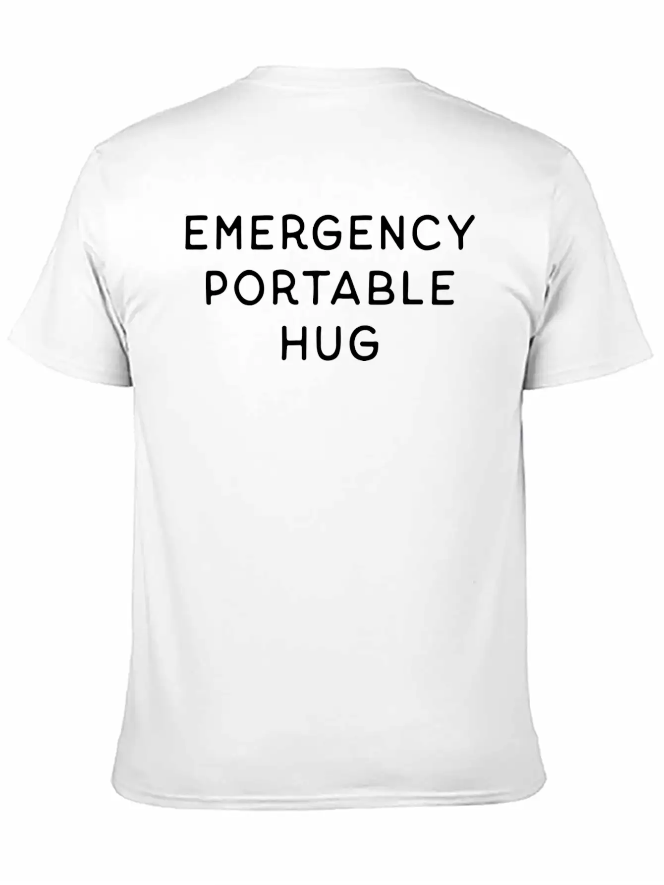EMERGENCY PORTABLE HUG Stylish Everyday T-Shirt – Unisex Basic Cotton Tee