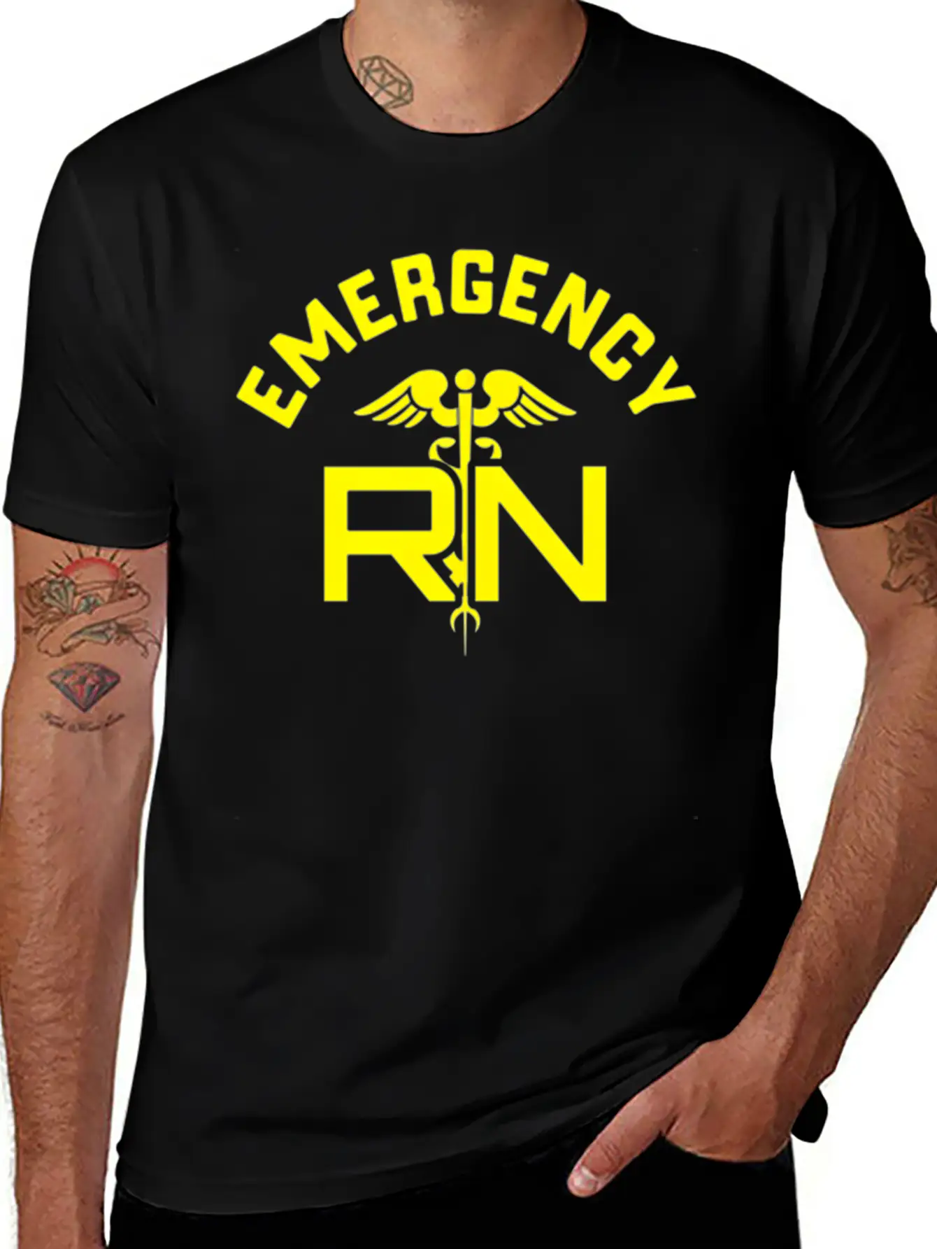 Emergency Rn Essential Cotton Tee For Daily Outfits – Unisex Style