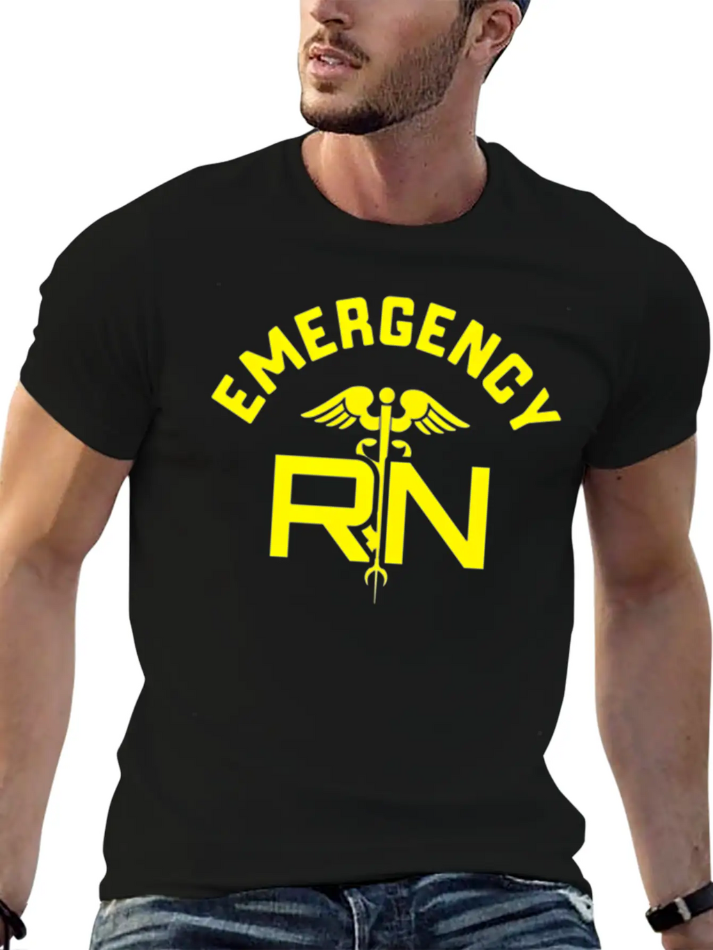 Emergency Rn Essential Cotton Tee For Daily Outfits – Unisex Style