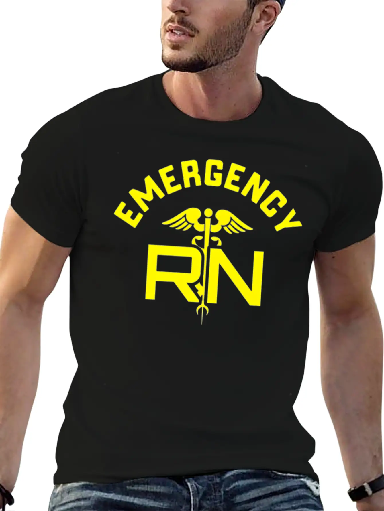 Emergency Rn Essential Cotton Tee For Daily Outfits – Unisex Style