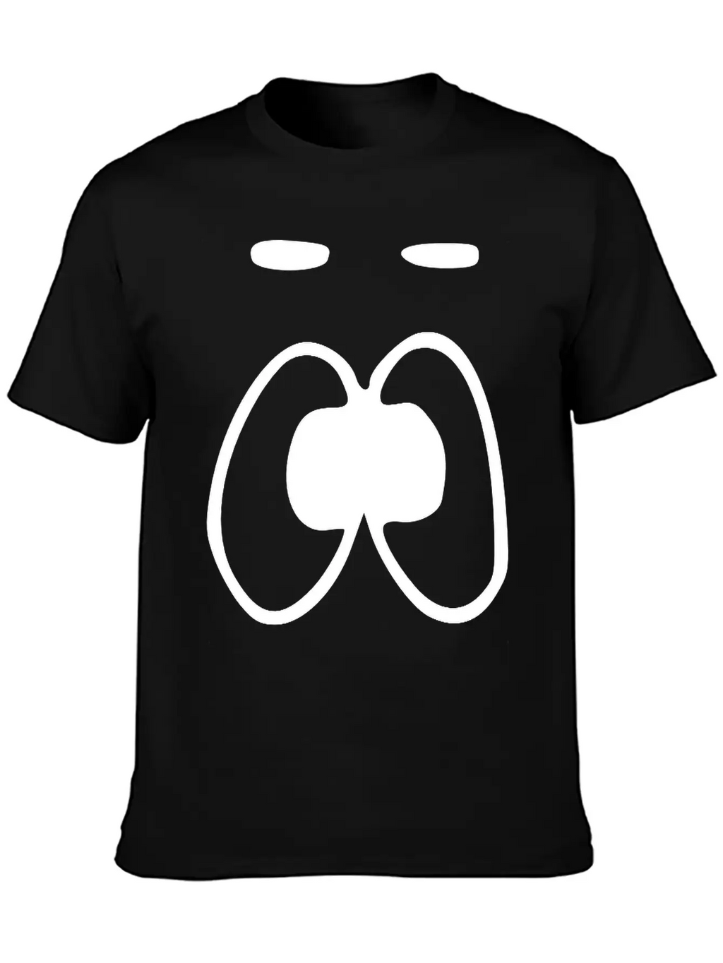 Emojis Sketch Emotionless Unemotional Breathable Soft Cotton T-Shirt – Timeless Casual Look