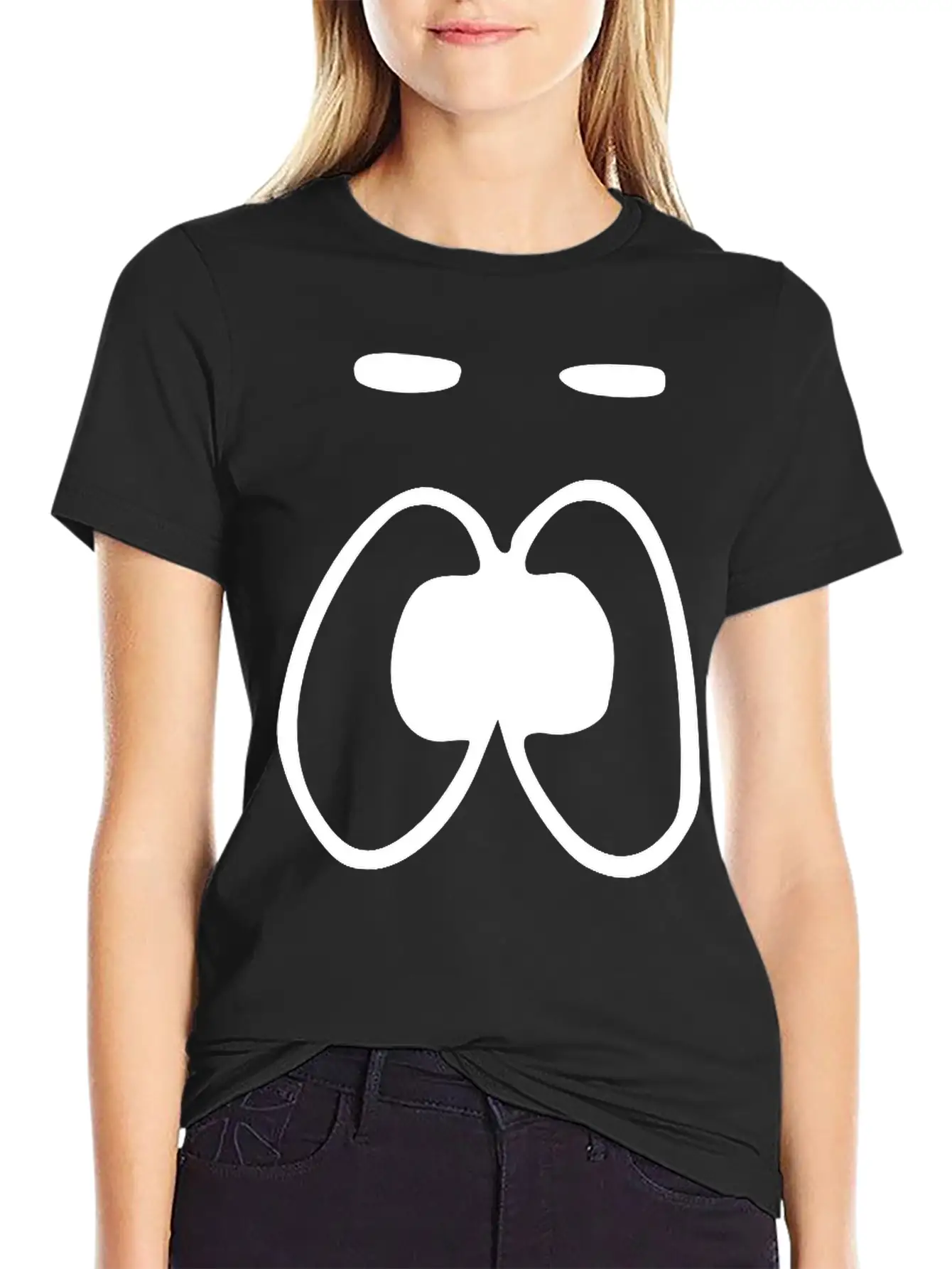Emojis Sketch Emotionless Unemotional Breathable Soft Cotton T-Shirt – Timeless Casual Look
