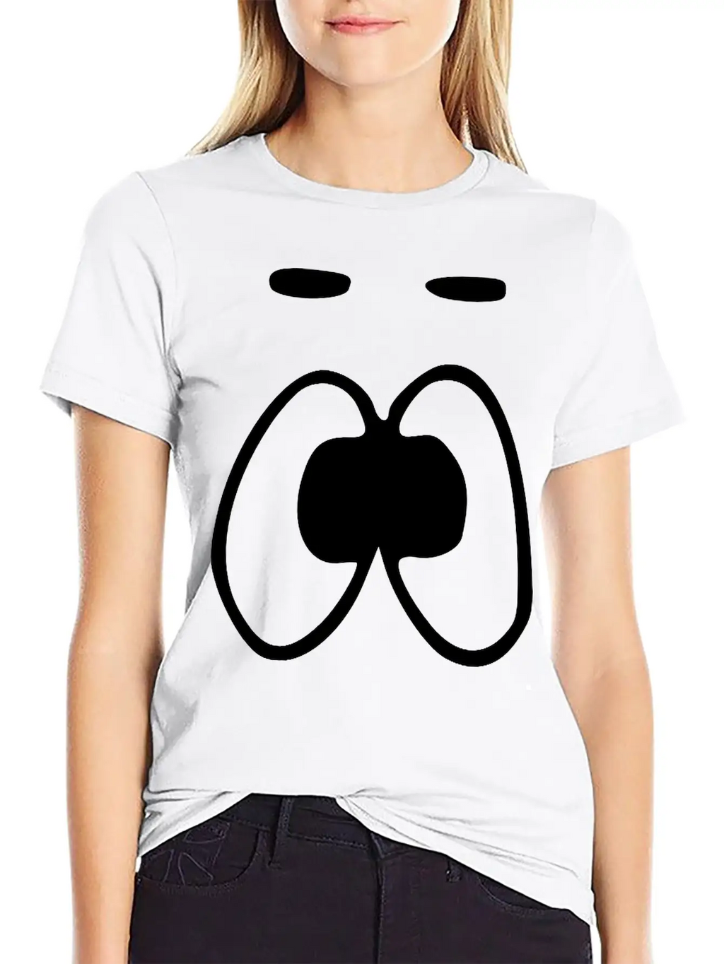 Emojis Sketch Emotionless Unemotional Breathable Soft Cotton T-Shirt – Timeless Casual Look