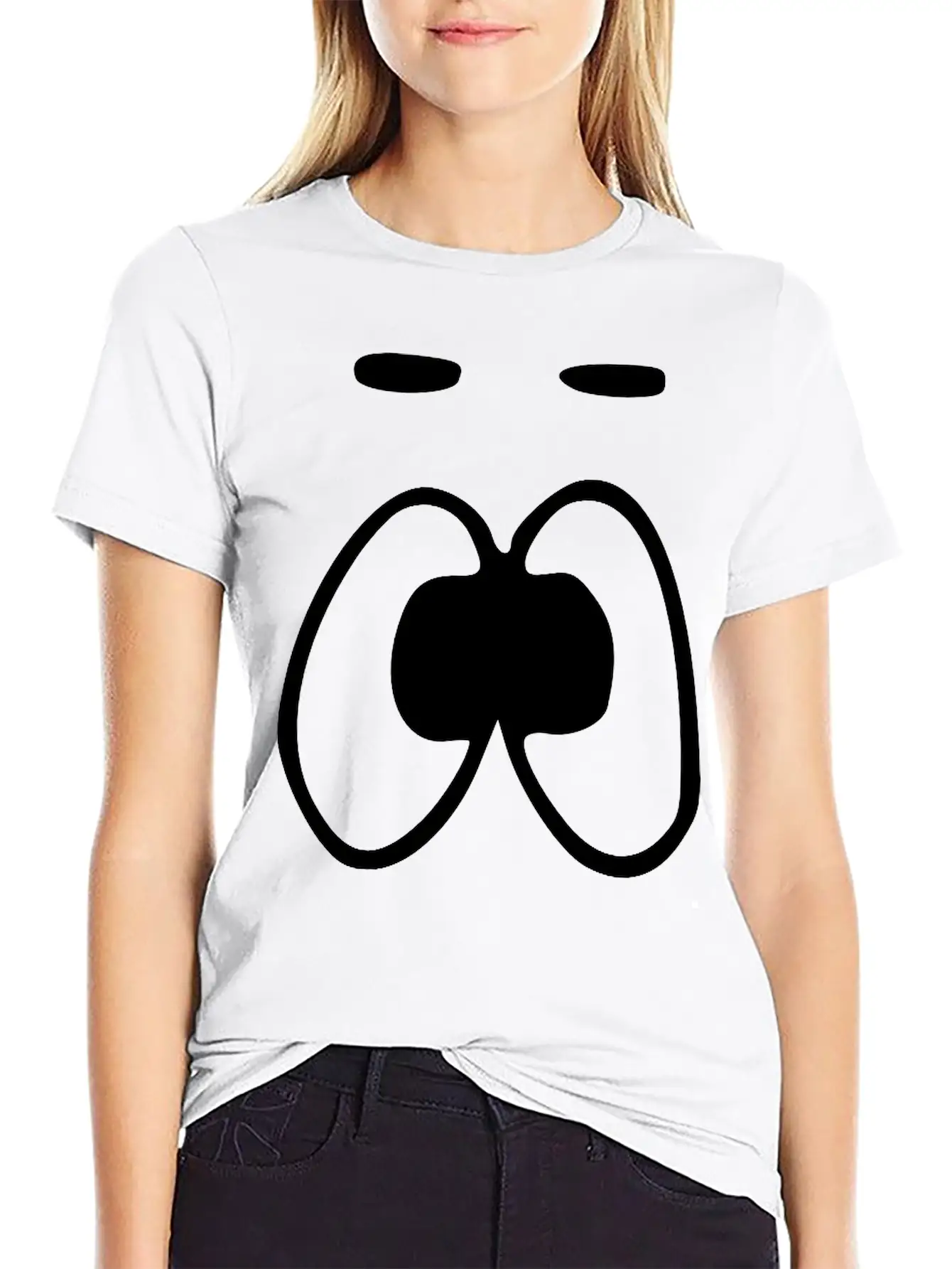 Emojis Sketch Emotionless Unemotional Breathable Soft Cotton T-Shirt – Timeless Casual Look