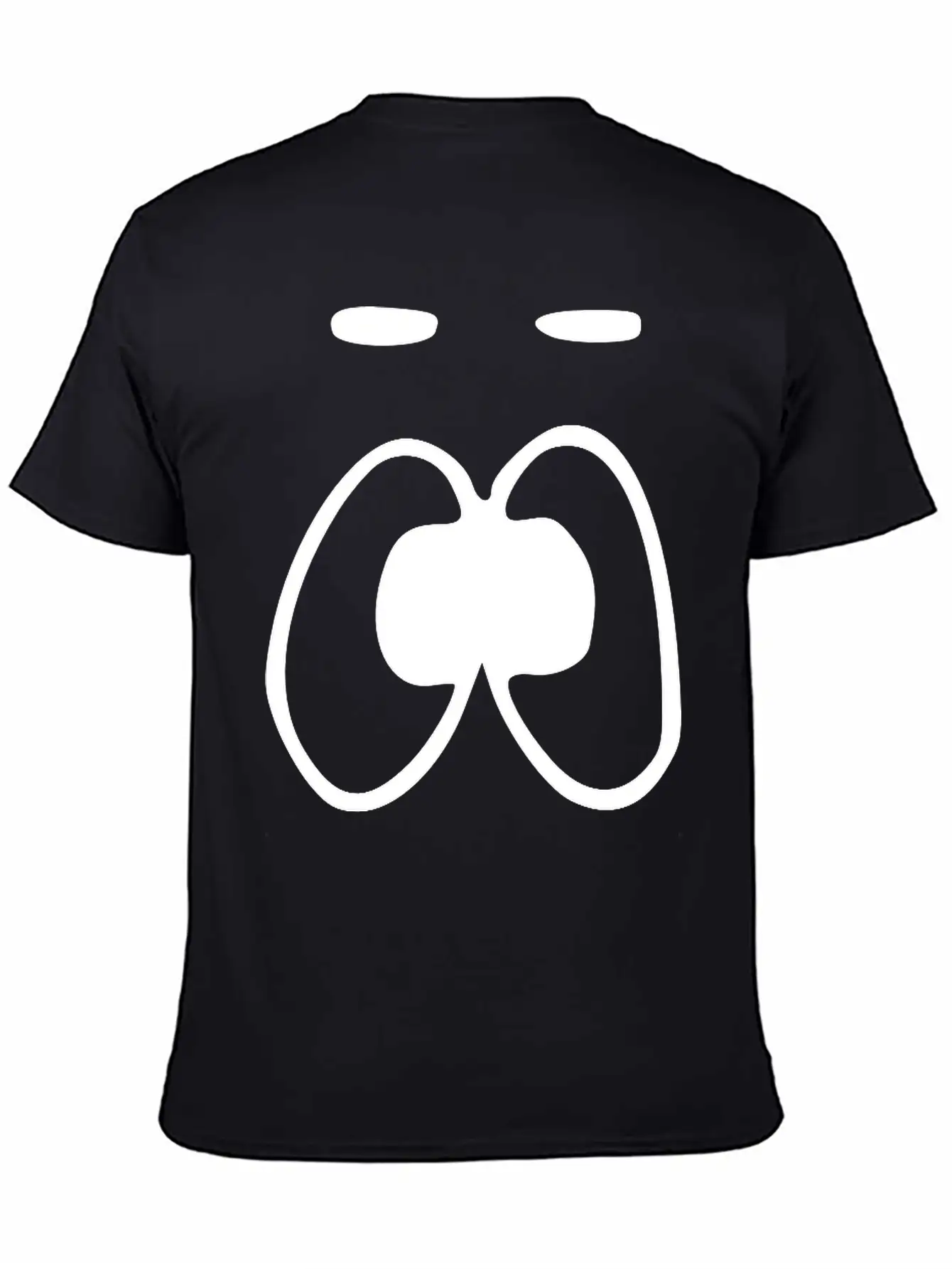 Emojis Sketch Emotionless Unemotional Breathable Soft Cotton T-Shirt – Timeless Casual Look