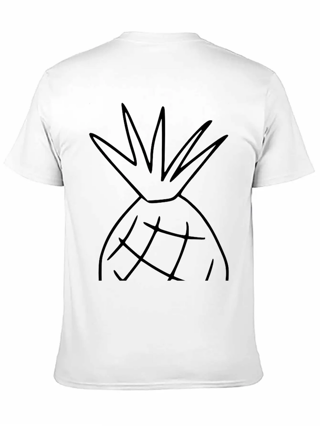 Emojis Sketch Pineapple Classic Cotton Tee – Unisex Comfort For Any Season