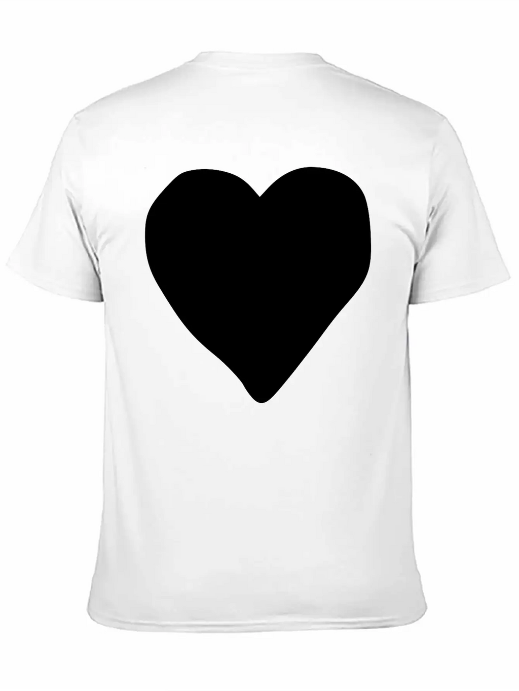 Emojis Sketch Poker Heart Stylish Everyday T-Shirt – Unisex Basic Cotton Tee