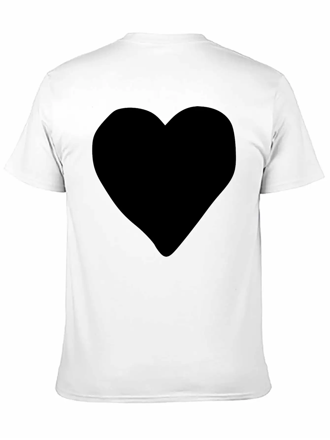 Emojis Sketch Poker Heart Stylish Everyday T-Shirt – Unisex Basic Cotton Tee