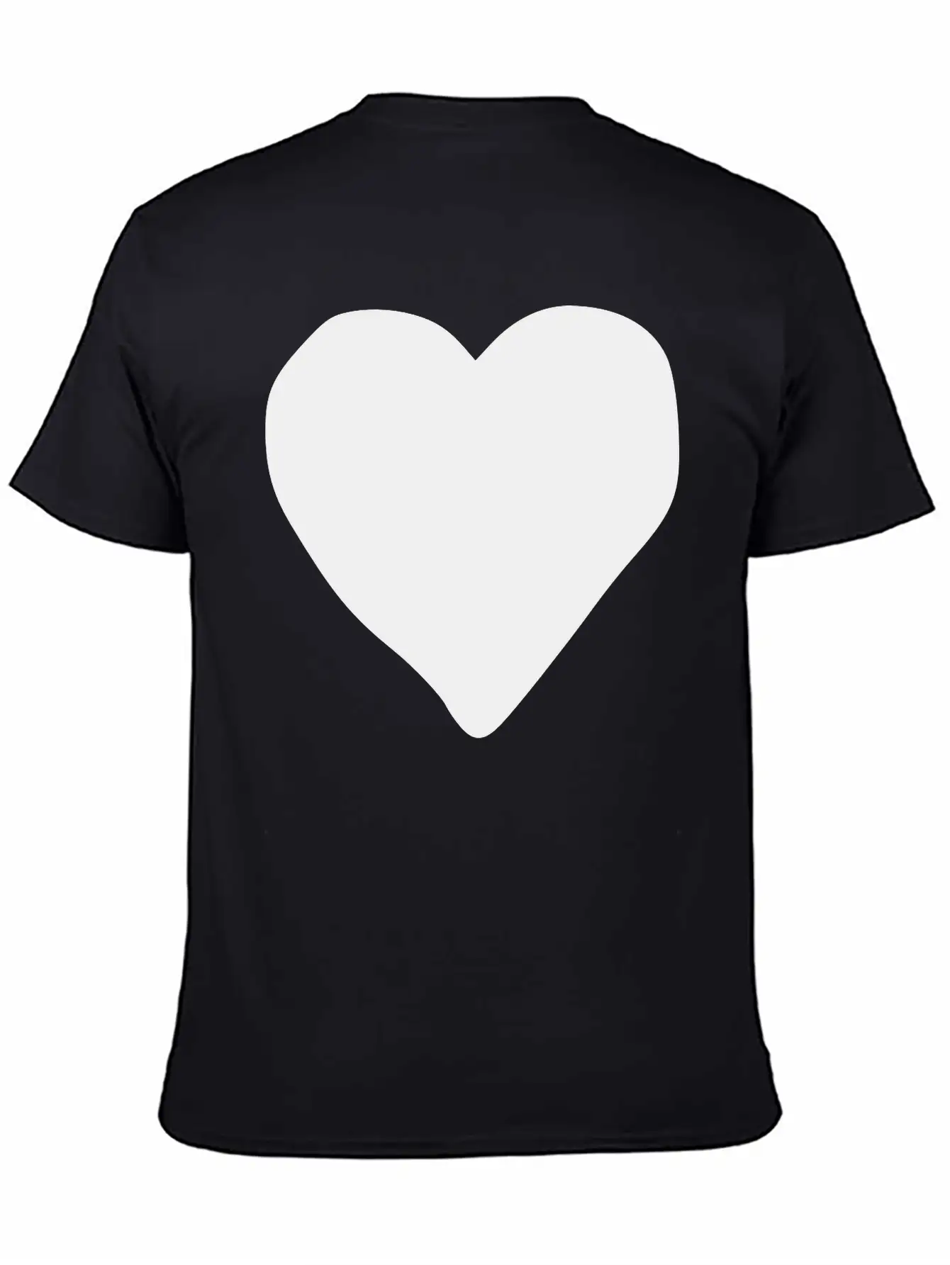 Emojis Sketch Poker Heart Stylish Everyday T-Shirt – Unisex Basic Cotton Tee