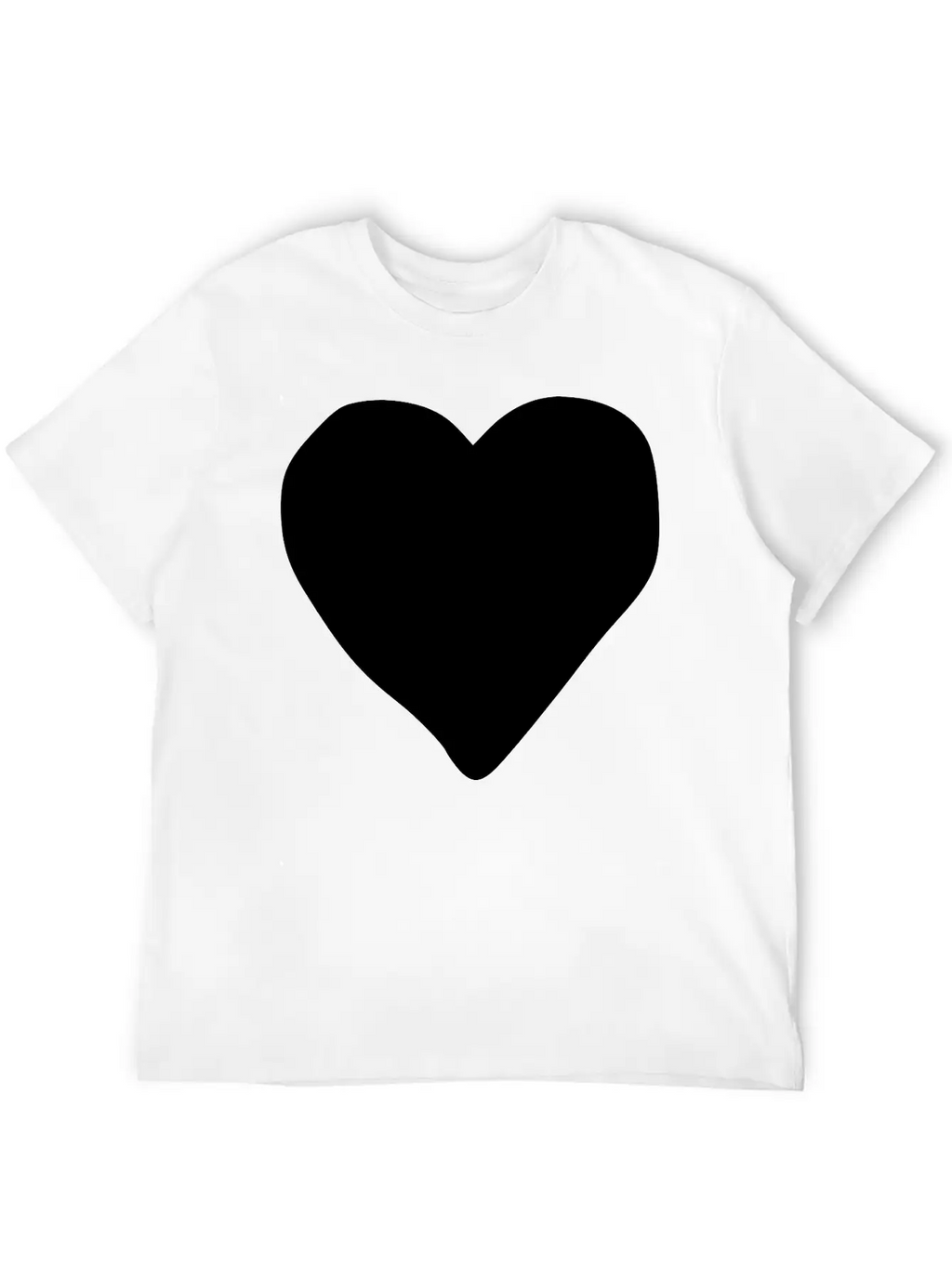 Emojis Sketch Poker Heart Stylish Everyday T-Shirt – Unisex Basic Cotton Tee