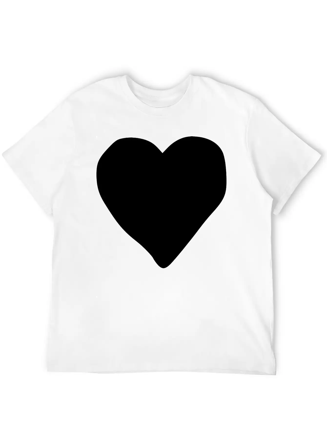 Emojis Sketch Poker Heart Stylish Everyday T-Shirt – Unisex Basic Cotton Tee