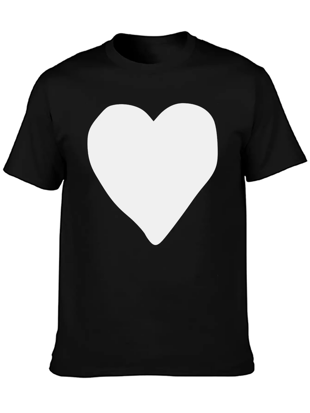 Emojis Sketch Poker Heart Stylish Everyday T-Shirt – Unisex Basic Cotton Tee