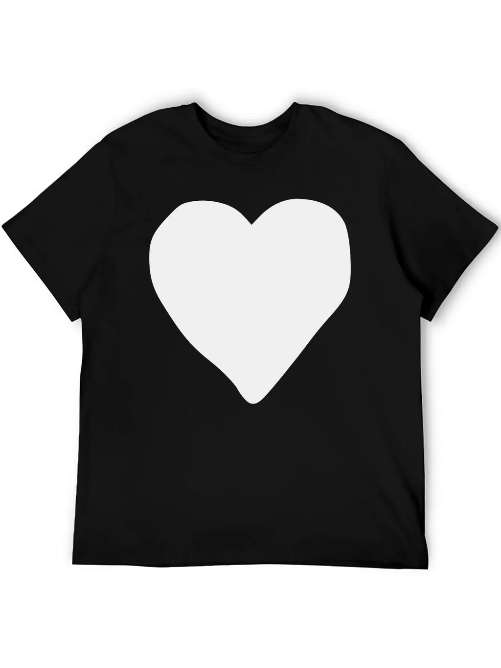 Emojis Sketch Poker Heart Stylish Everyday T-Shirt – Unisex Basic Cotton Tee