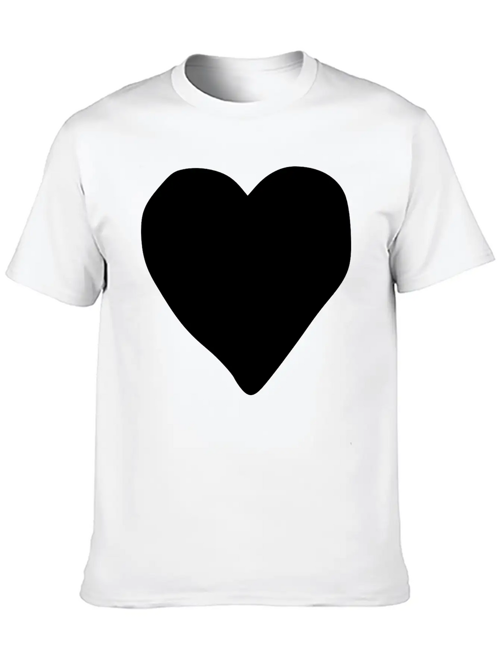 Emojis Sketch Poker Heart Stylish Everyday T-Shirt – Unisex Basic Cotton Tee