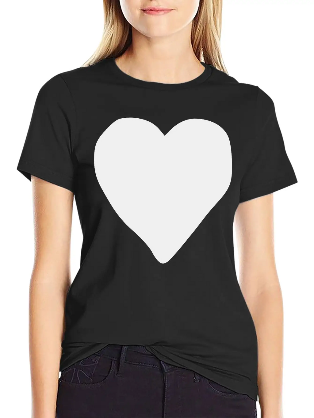 Emojis Sketch Poker Heart Stylish Everyday T-Shirt – Unisex Basic Cotton Tee