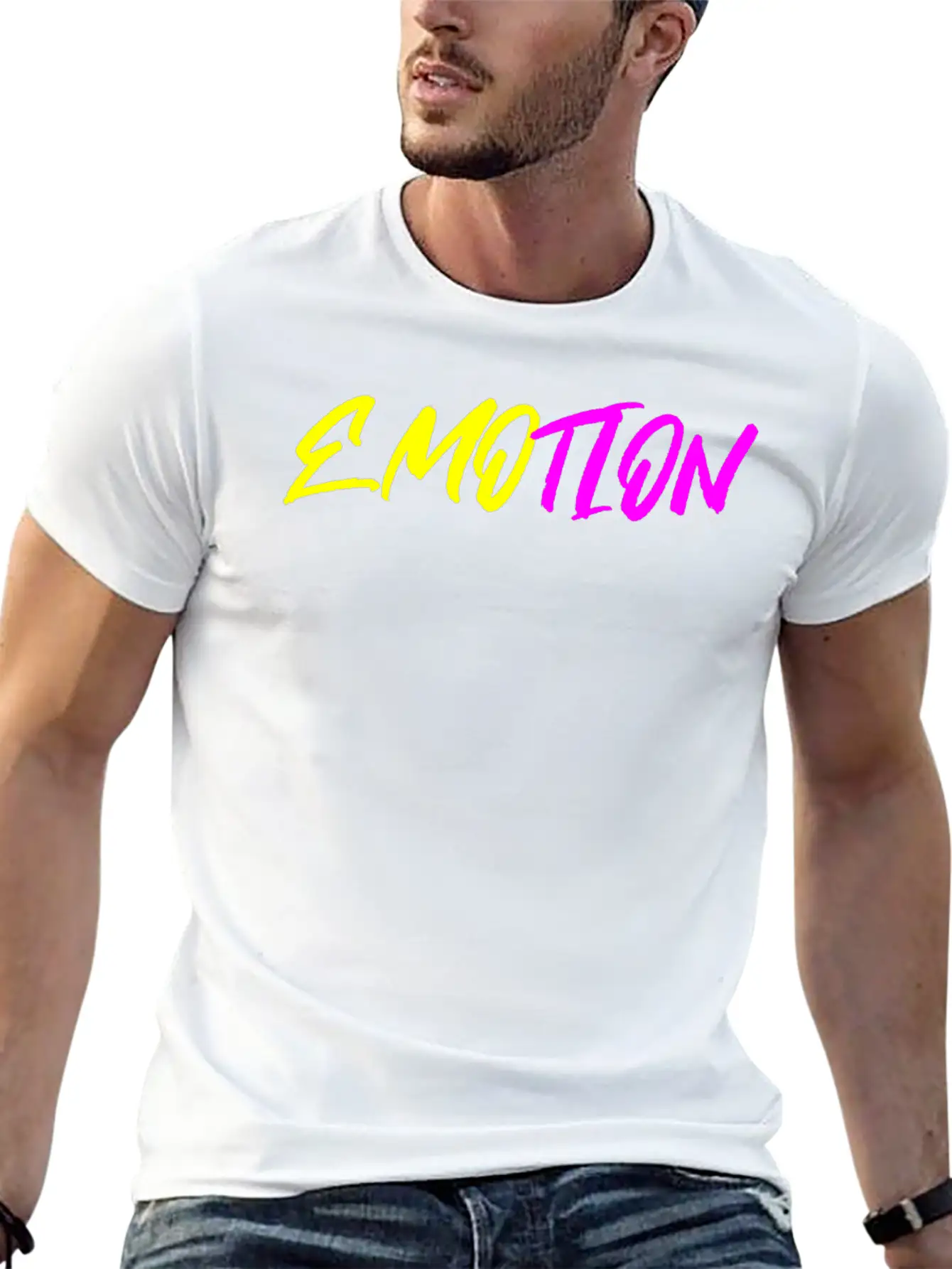 EMOTION Breathable Soft Cotton T-Shirt – Timeless Casual Look