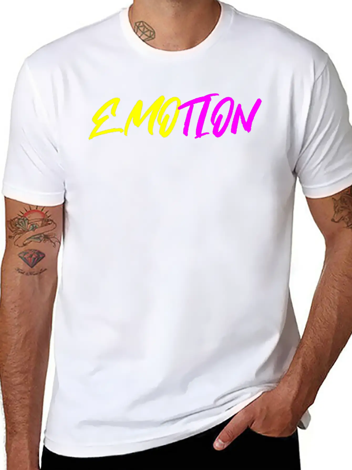EMOTION Breathable Soft Cotton T-Shirt – Timeless Casual Look