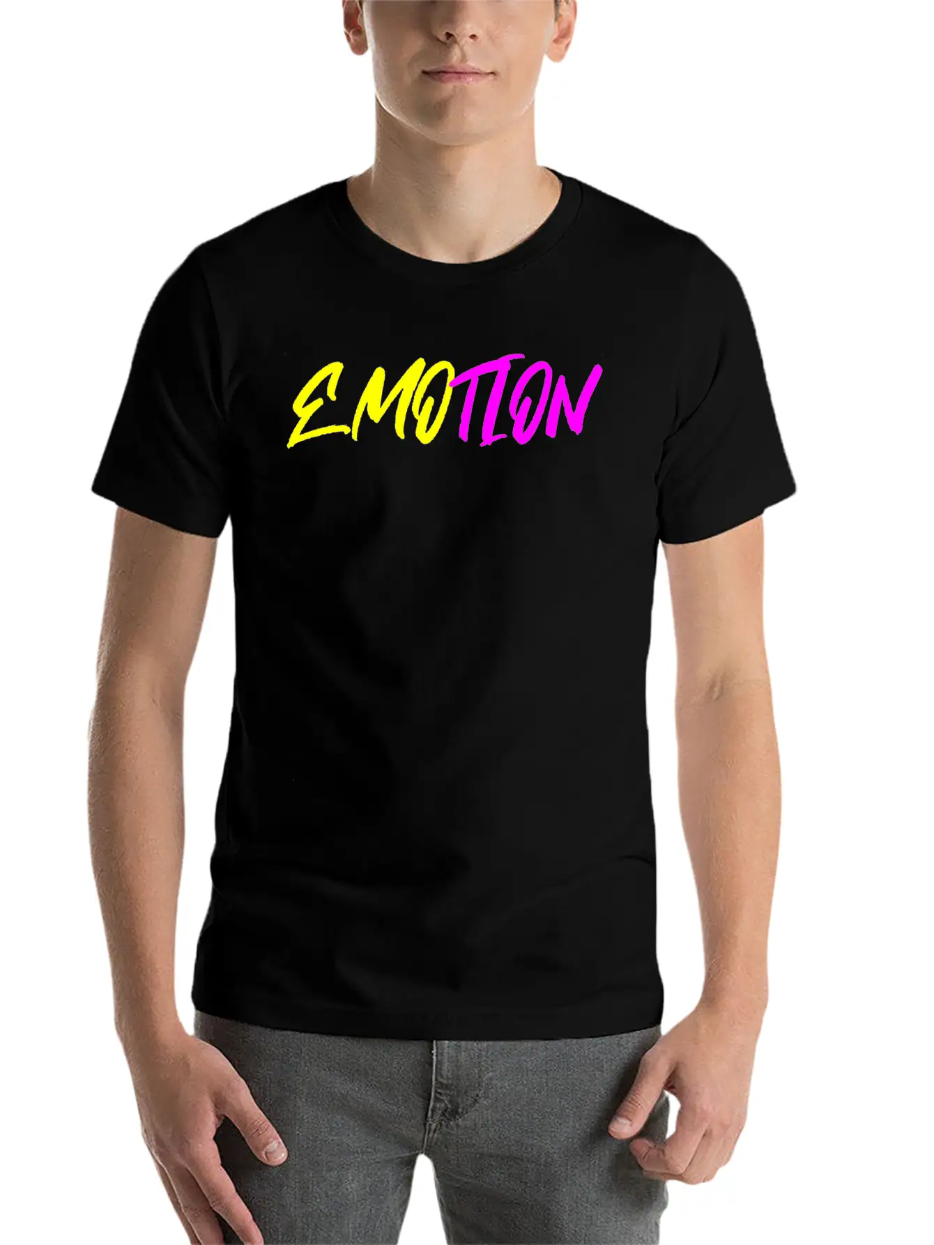 EMOTION Breathable Soft Cotton T-Shirt – Timeless Casual Look