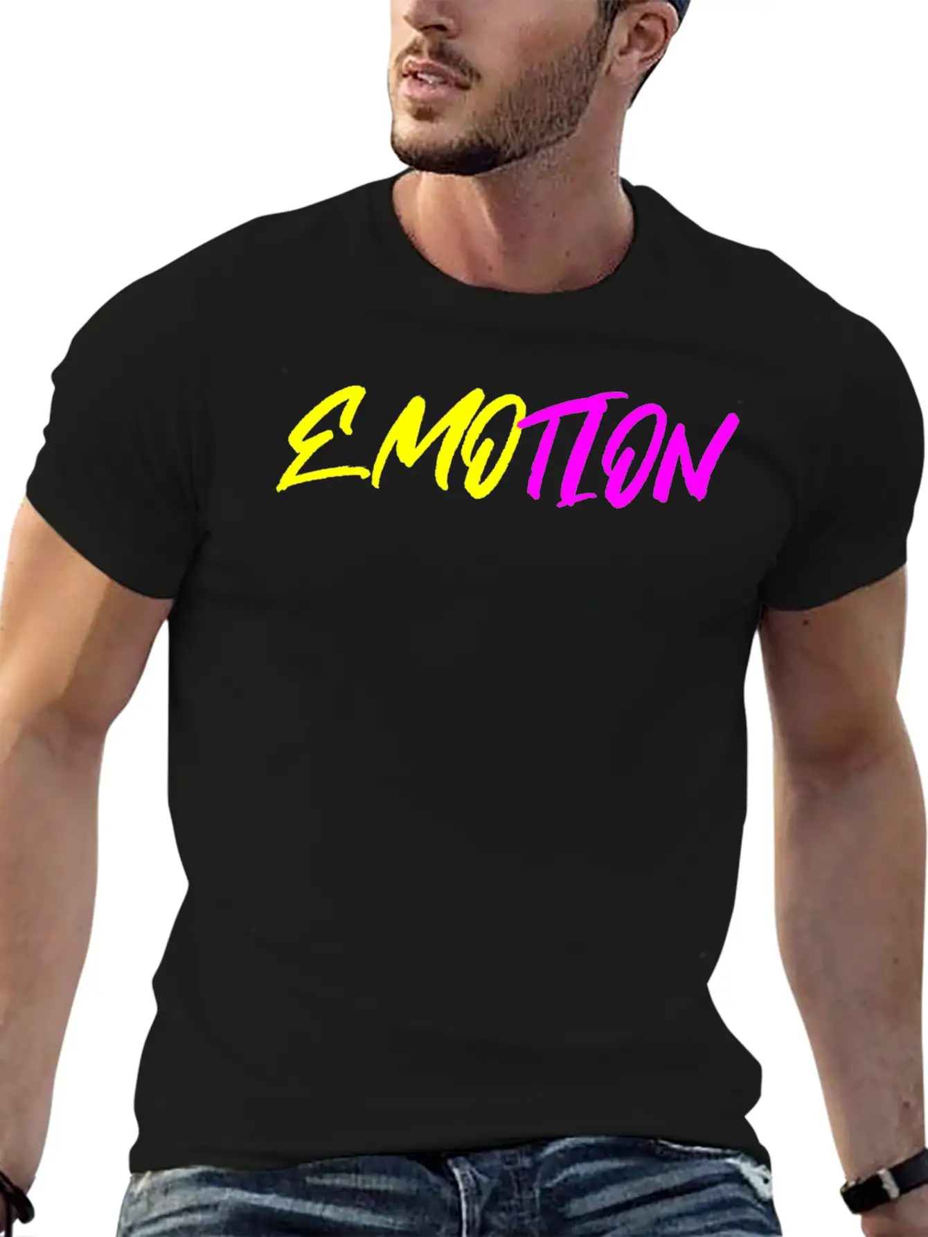 EMOTION Breathable Soft Cotton T-Shirt – Timeless Casual Look