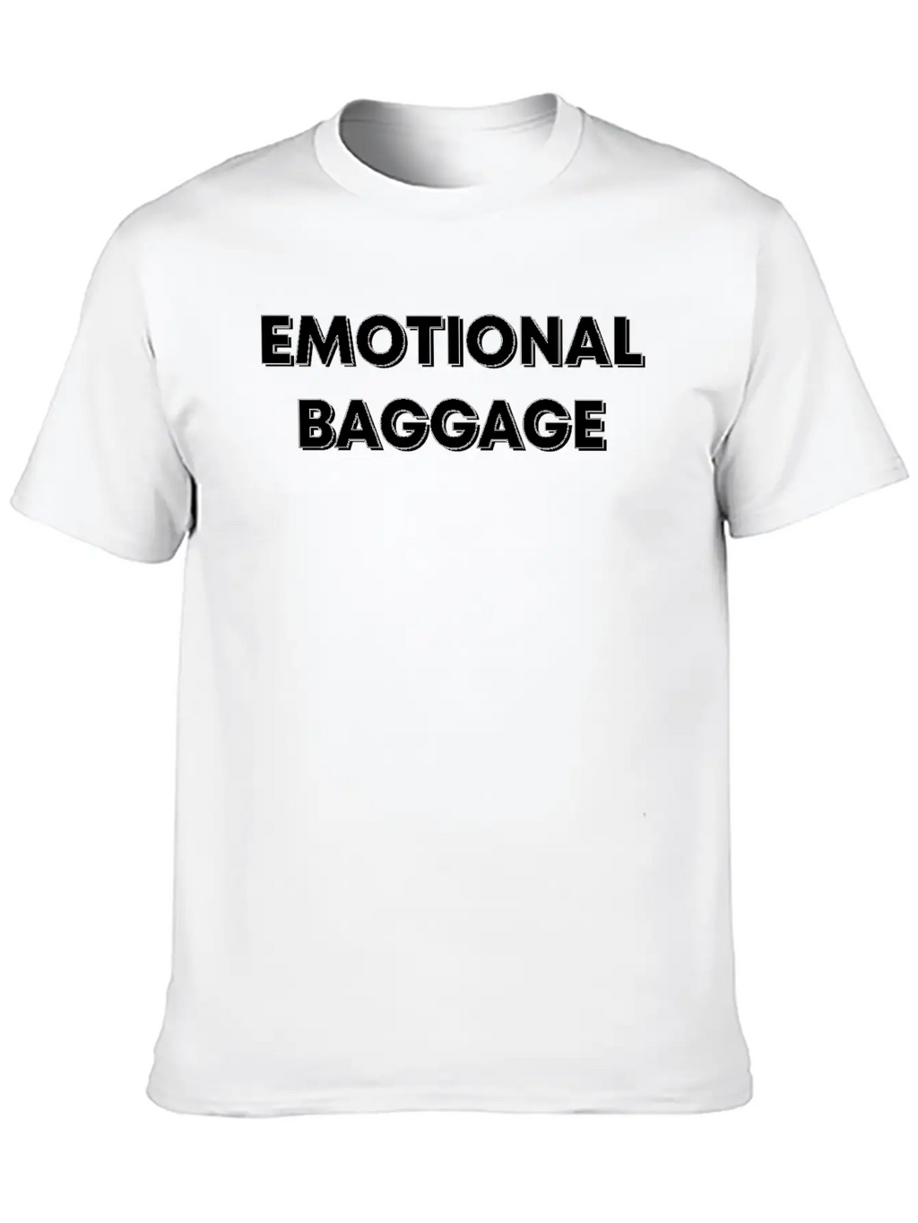 Emotional Baggage Relaxed Everyday Tee – Lightweight And Durable Cotton