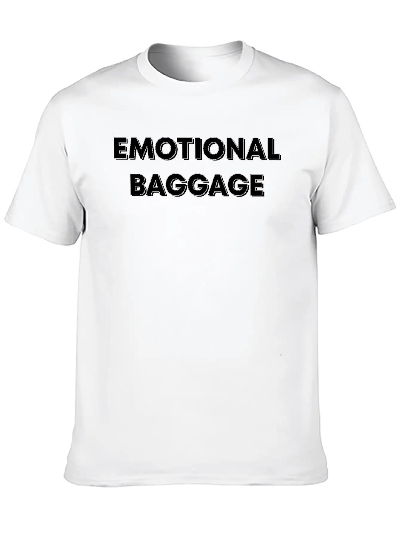 Emotional Baggage Relaxed Everyday Tee – Lightweight And Durable Cotton