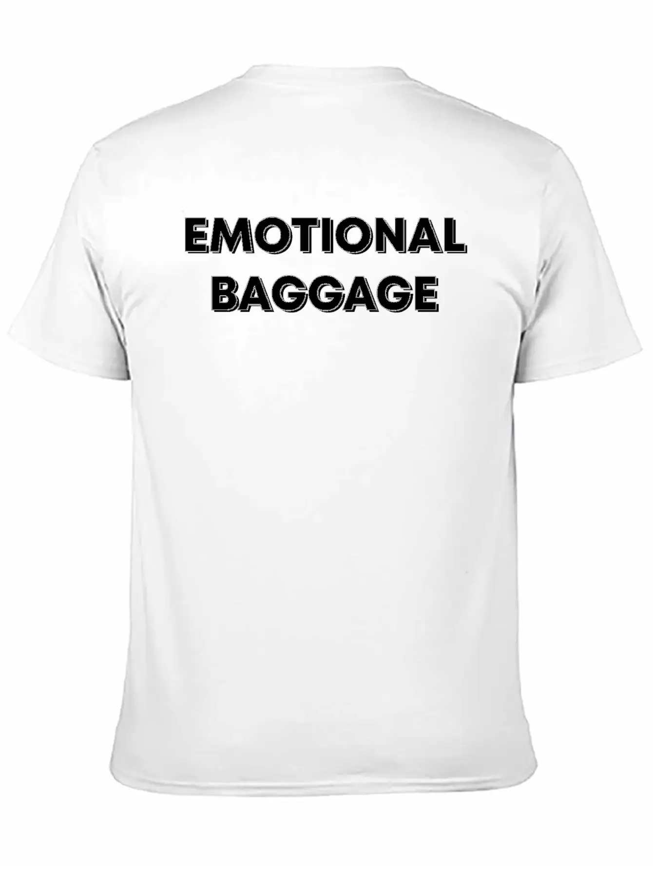Emotional Baggage Relaxed Everyday Tee – Lightweight And Durable Cotton