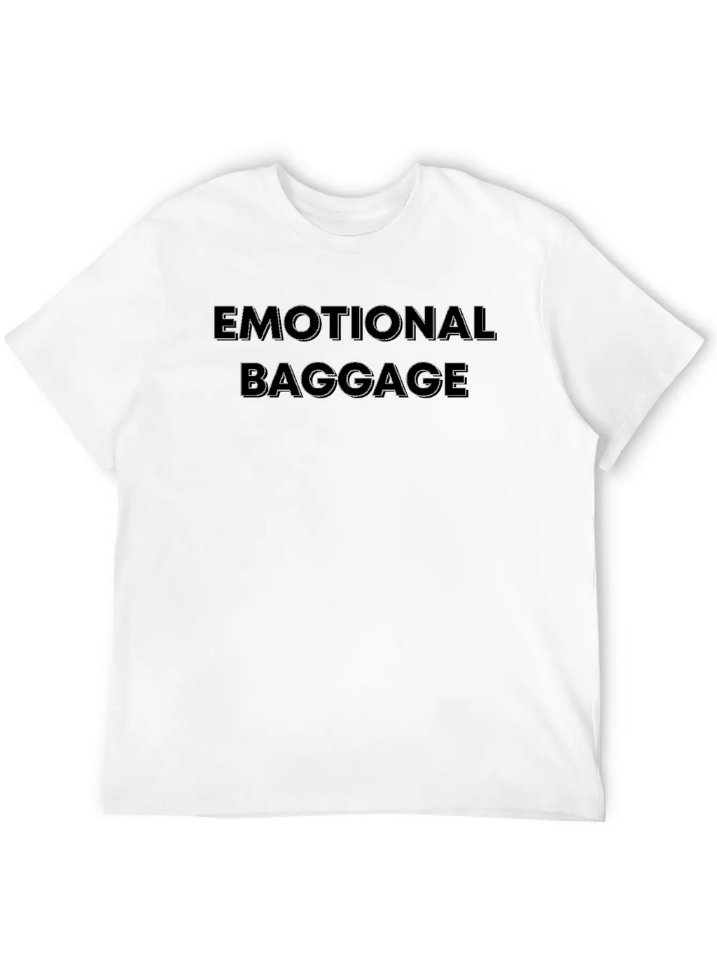 Emotional Baggage Relaxed Everyday Tee – Lightweight And Durable Cotton