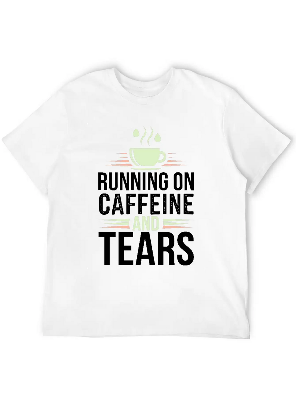 Emotional Burnout Humor Funny Stress Quotes Stylish Everyday T-Shirt – Unisex Basic Cotton Tee