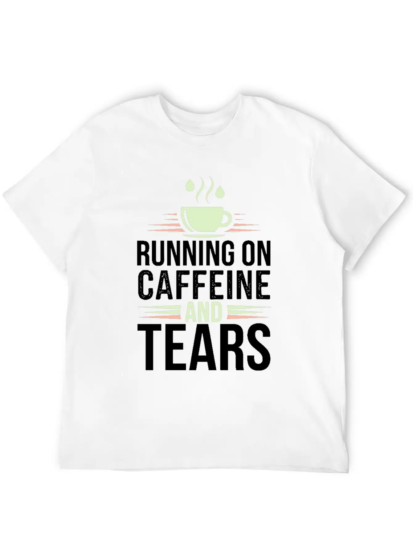 Emotional Burnout Humor Funny Stress Quotes Stylish Everyday T-Shirt – Unisex Basic Cotton Tee