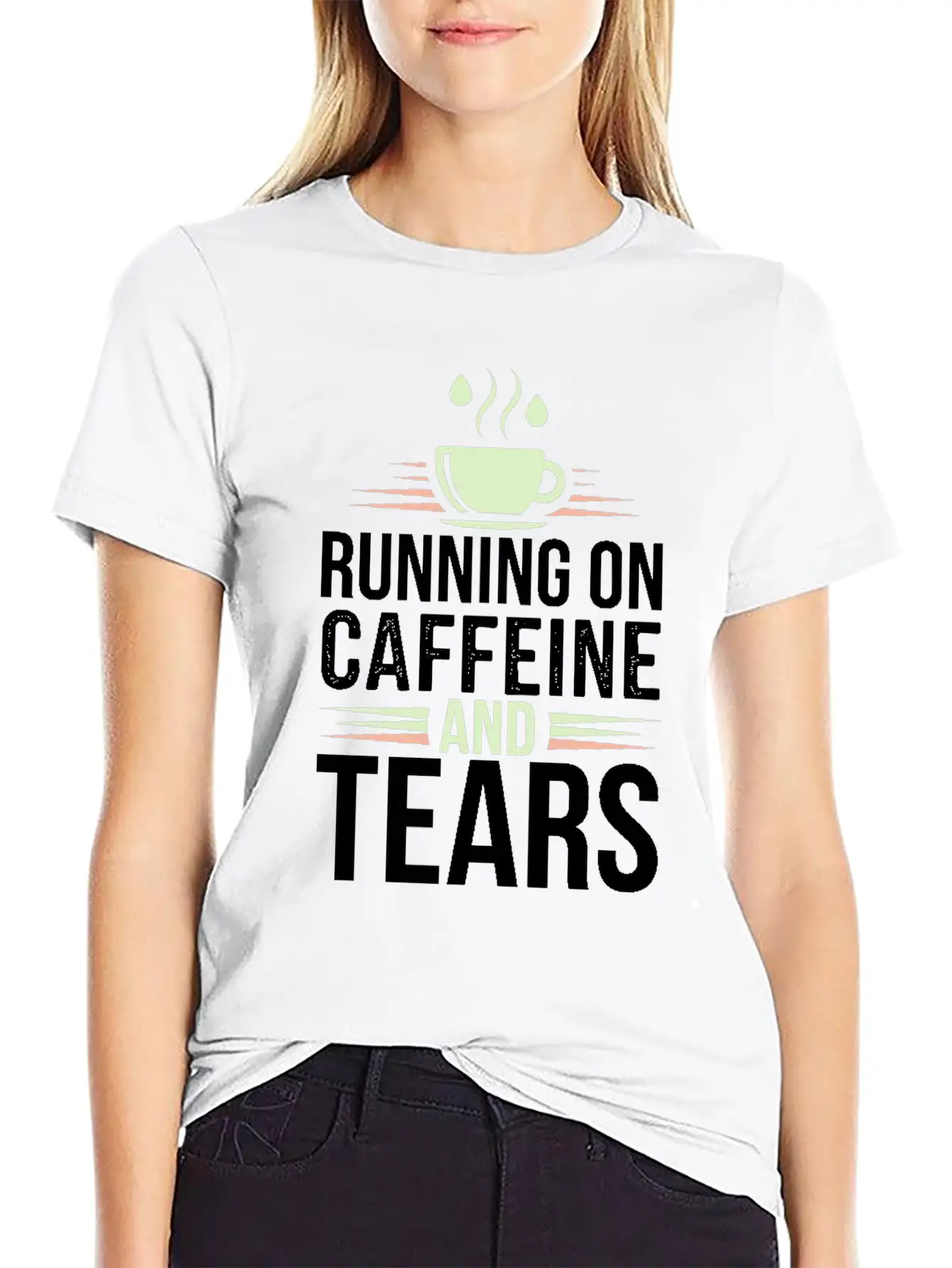 Emotional Burnout Humor Funny Stress Quotes Stylish Everyday T-Shirt – Unisex Basic Cotton Tee