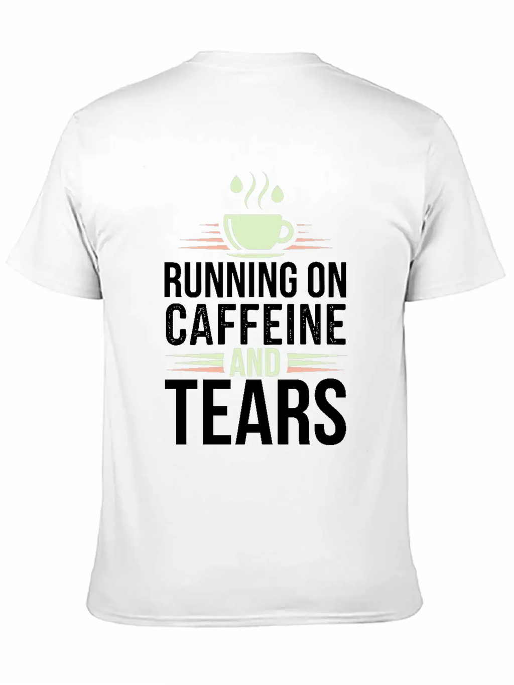 Emotional Burnout Humor Funny Stress Quotes Stylish Everyday T-Shirt – Unisex Basic Cotton Tee