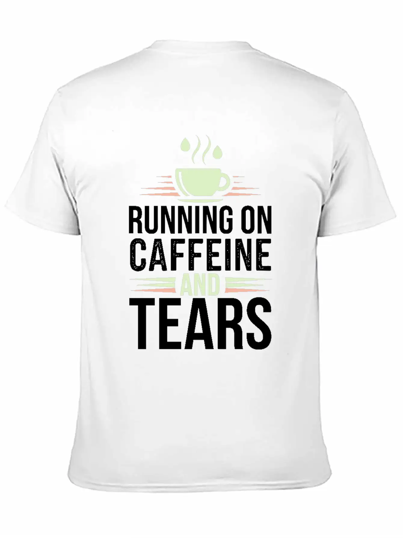 Emotional Burnout Humor Funny Stress Quotes Stylish Everyday T-Shirt – Unisex Basic Cotton Tee